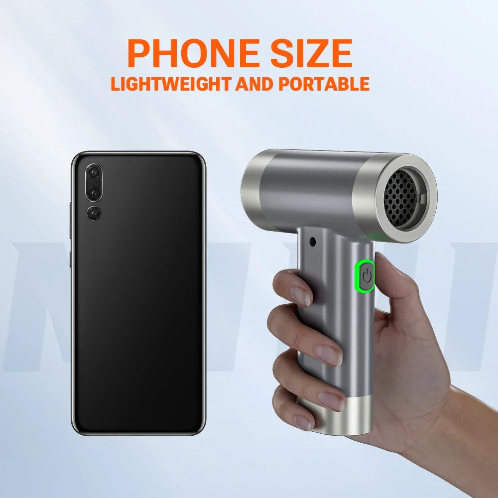 Car Mini Vacuum Cleaner Portable High Power Blower Wireless Cleaning Machine Handheld Electric Turbo Blower Car Electronics