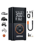 AstroAI L7 Cordless Tire Inflator 150 PSI Portable Air Compressor Orange