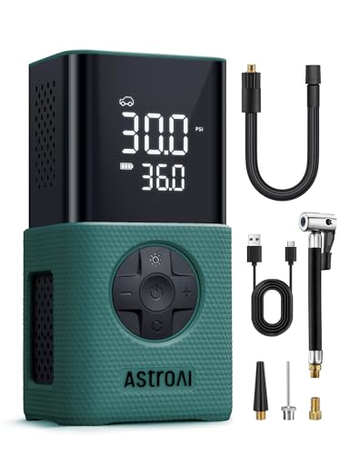 AstroAI L7 Cordless Tire Inflator 150 PSI Portable Air Compressor Orange
