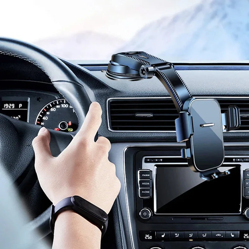 Universal Car Phone Holder Dashboard Windshield Desk Mount GPS Navigation Bracket