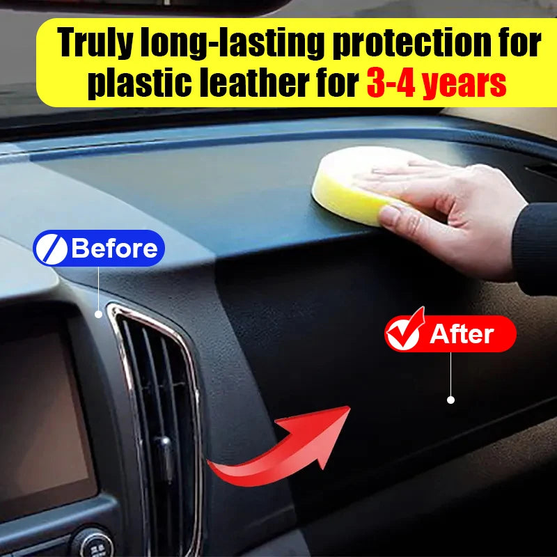 Car Plastic Restorer Coating Agent for Exterior Rubber Trim Repair