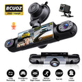 4-Lens 360° Dash Cam 1080P Front 720P Built-in Rear Left Right Cameras Night Vision Loop Recording G-Sensor WDR