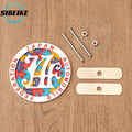 JAF Style Metal Front Grill Badge Emblem Universal Fit Chrome Surrounds