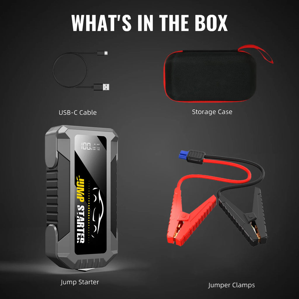7000A Car Jump Starter 29800mAh Portable Battery Pack Power Bank