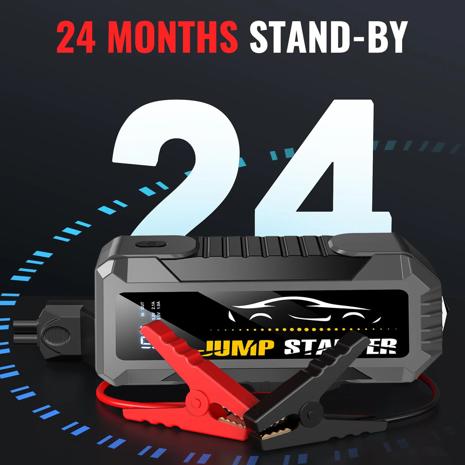 7000A Car Jump Starter 29800mAh Portable Battery Pack Power Bank