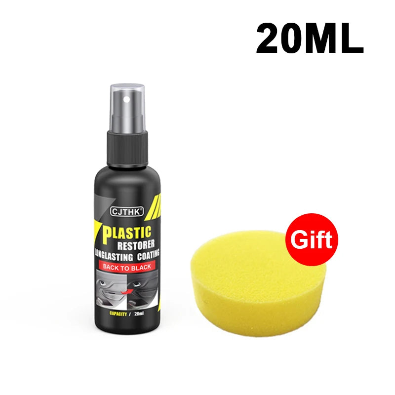 Car Plastic Restorer Coating Agent for Exterior Rubber Trim Repair