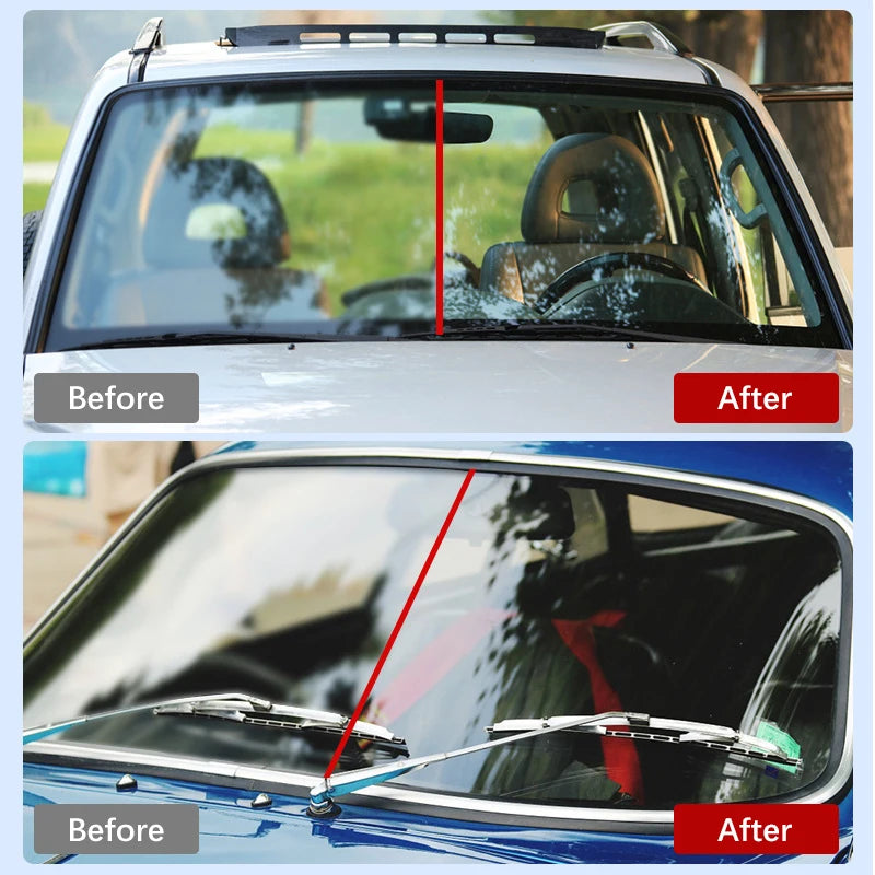 Glass Hard Spot Remover 200ml Water Spot & Stain Cleaner for Auto Windshield