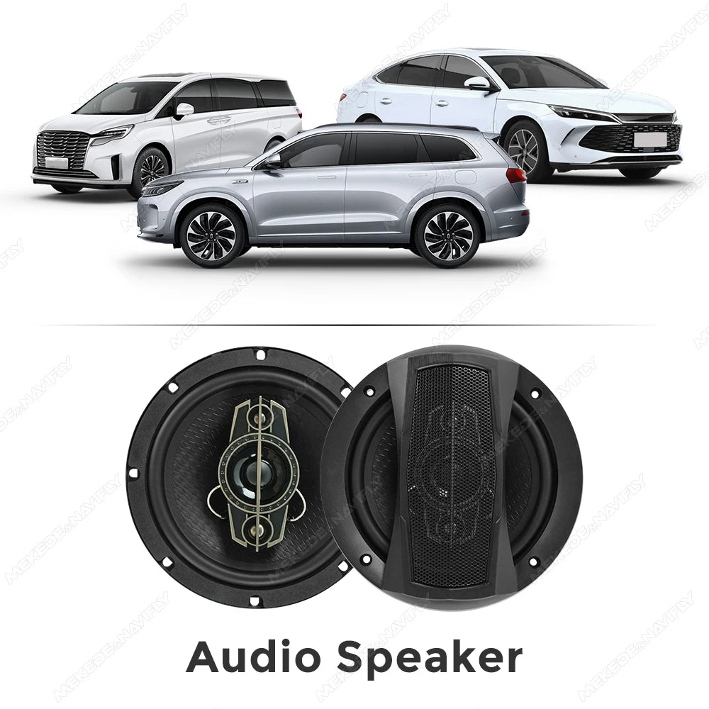 Universal Car Audio Coaxial Speakers 5-Inch 6.5-Inch 6x9-Inch HiFi Non-Destructive Installation 2-Pack