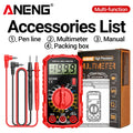 Digital Multimeter AC/DC Voltage Current Resistance Tester with LCD Screen