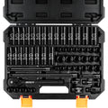 3/8-Inch Drive Impact Socket Set 57-Piece SAE & Metric Deep & Shallow with Ratchet