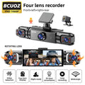 4-Lens 360° Dash Cam 1080P Front 720P Built-in Rear Left Right Cameras Night Vision Loop Recording G-Sensor WDR