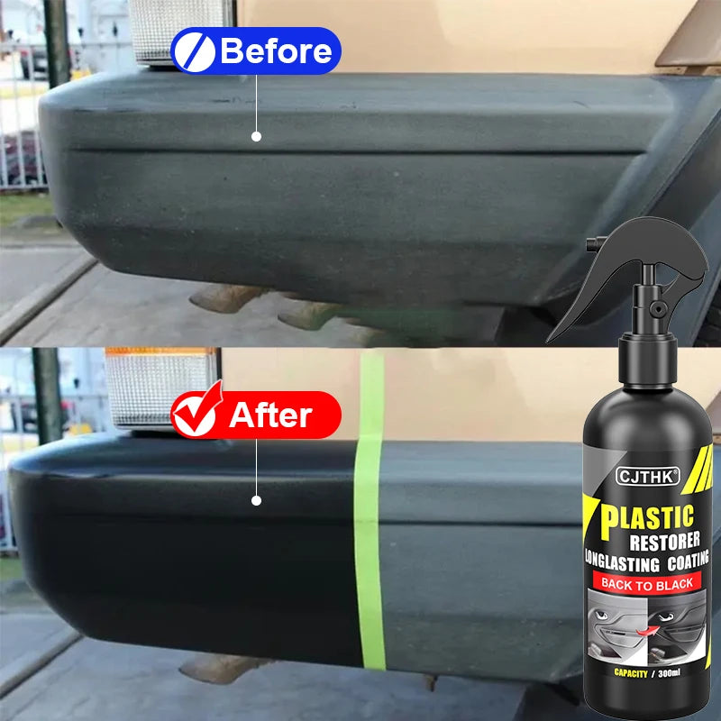 Car Plastic Restorer Coating Agent for Exterior Rubber Trim Repair