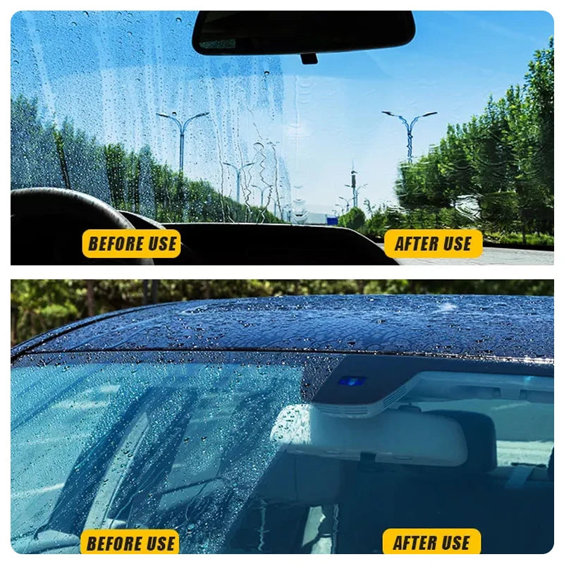 Glass Hard Spot Remover 200ml Water Spot & Stain Cleaner for Auto Windshield