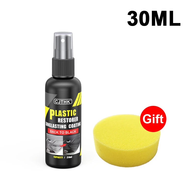 Car Plastic Restorer Coating Agent for Exterior Rubber Trim Repair