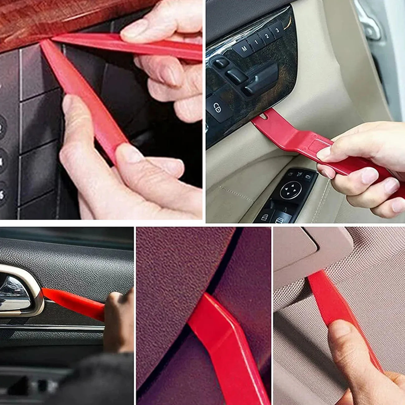 Car Door Window Unlock Tool Kit Air Wedge Bag Pump Auto Emergency Lockout Set