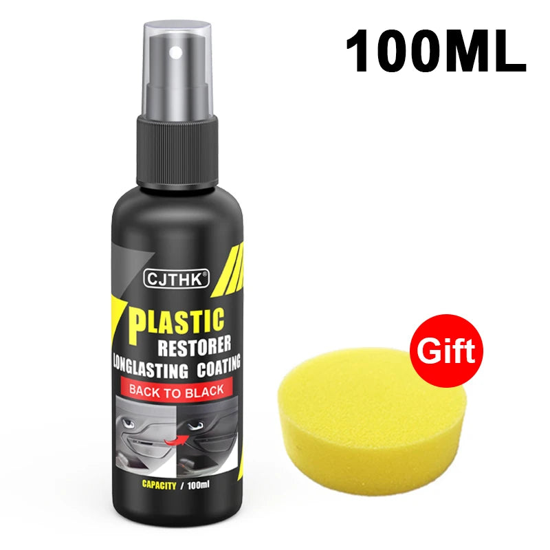 Car Plastic Restorer Coating Agent for Exterior Rubber Trim Repair