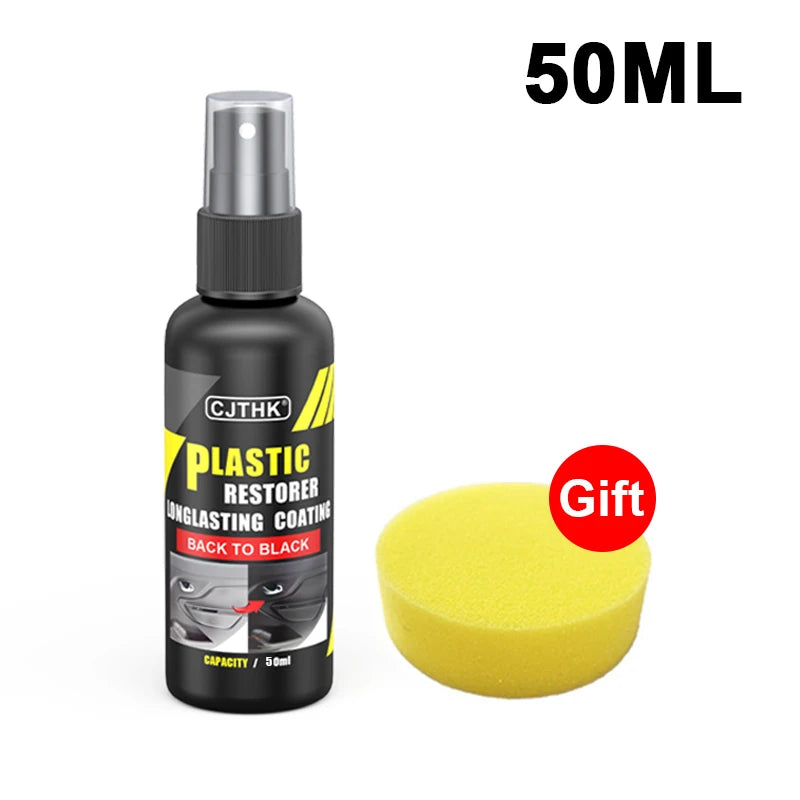 Car Plastic Restorer Coating Agent for Exterior Rubber Trim Repair