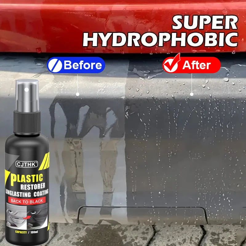 Car Plastic Restorer Coating Agent for Exterior Rubber Trim Repair