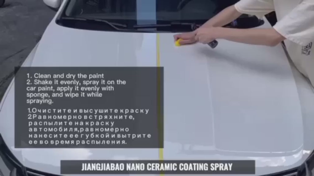 Ceramic Nano Coating Liquid for Car Paint Protection & Hydrophobic Polish