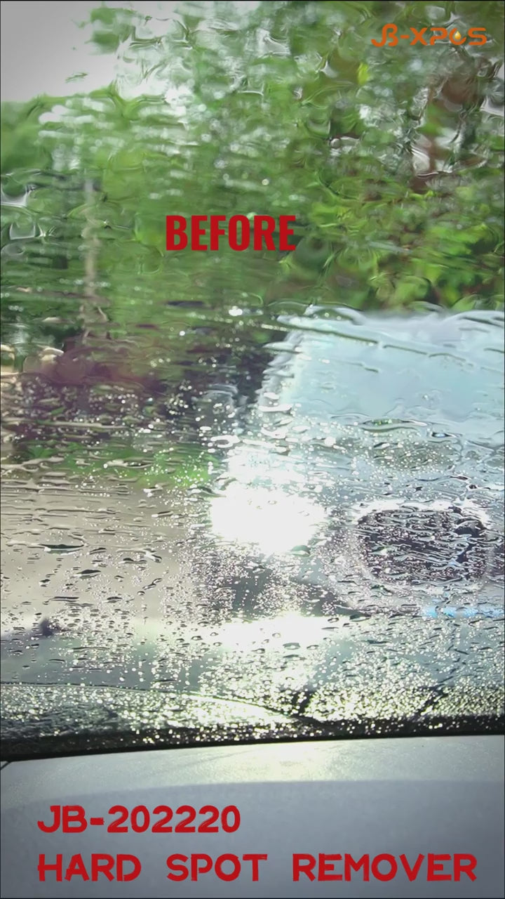 Glass Hard Spot Remover 200ml Water Spot & Stain Cleaner for Auto Windshield